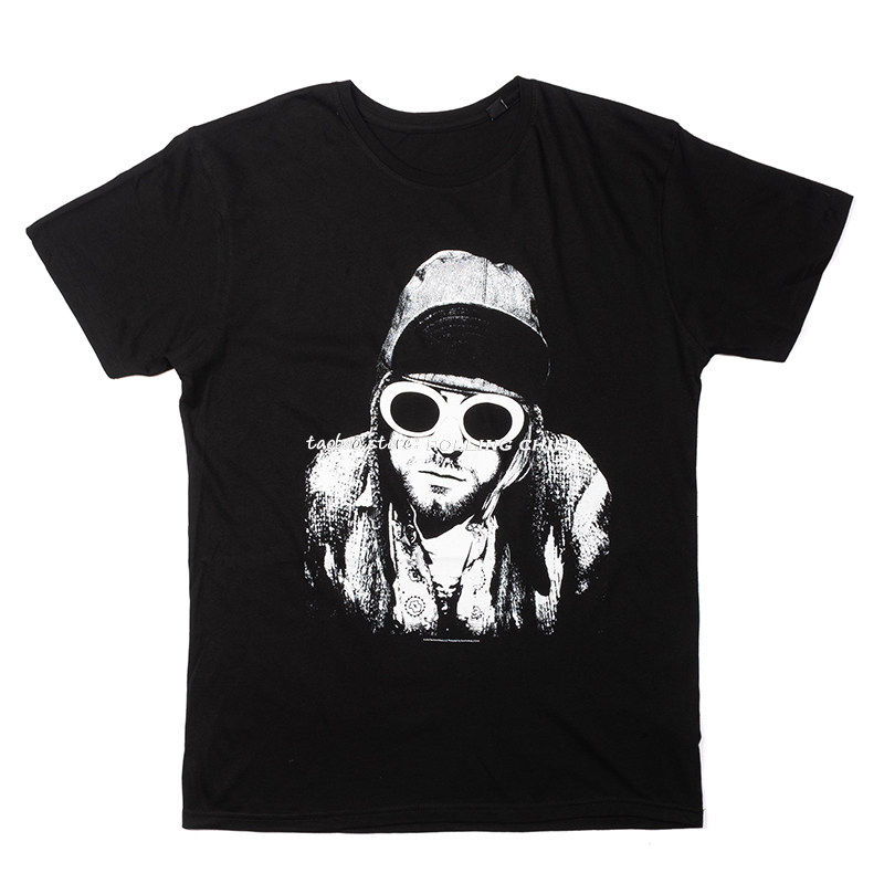 正版nirvana涅盘乐队柯本复古vintage摇滚短袖官方t恤