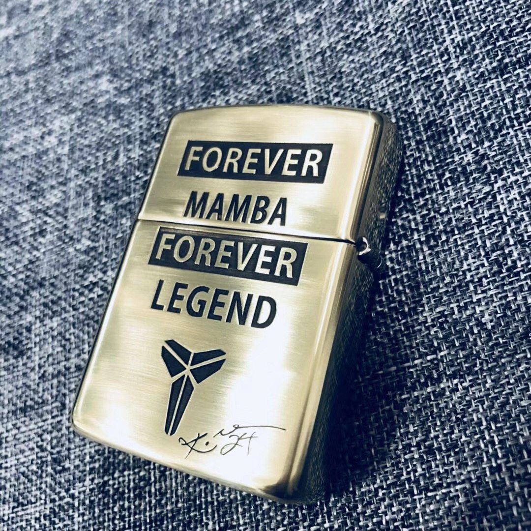 打火机zippo正版限量2021新款科比纪念zipoo正品zippo