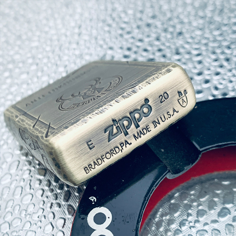 打火机zippo正版纪念版zpoo正品男士字母雄鹿生日zippo