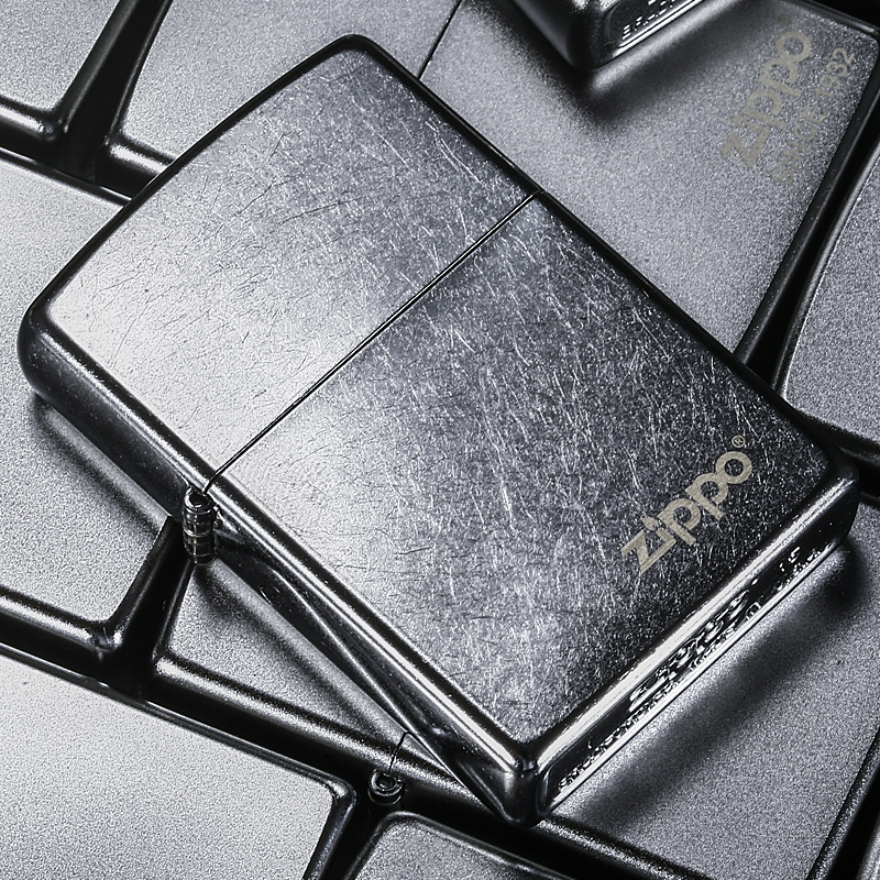 打火机zippo正版官网纪念zipper收藏男士zoop黑冰zippo