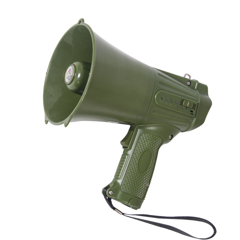 骁骑营便携军绿喊话户外校园安保巡逻扩音喇叭其他防护救生装备