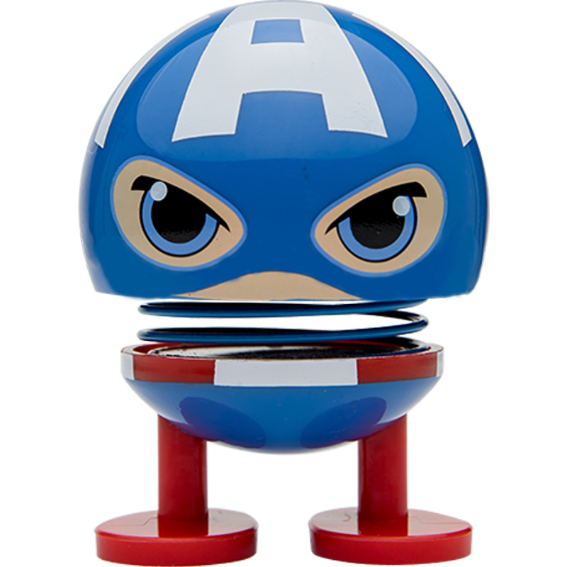 汽车中控台装饰创意男士摇头钢铁侠蜘蛛侠_双氙车灯改装网