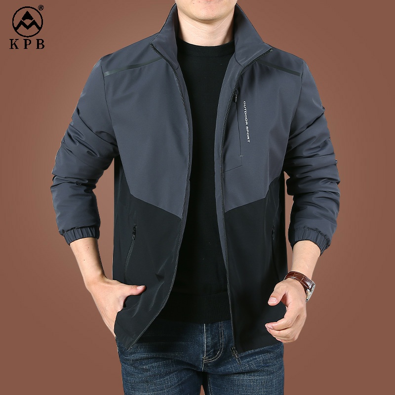 男士加绒外套秋冬季2022新款休闲夹克男衣服男装春装上衣宽松加厚