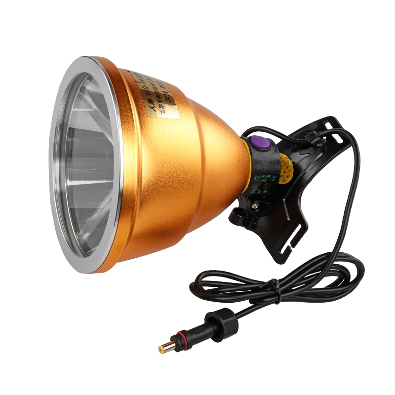 p90led疝气光斑灯大钓鱼头戴电瓶强光外接头灯