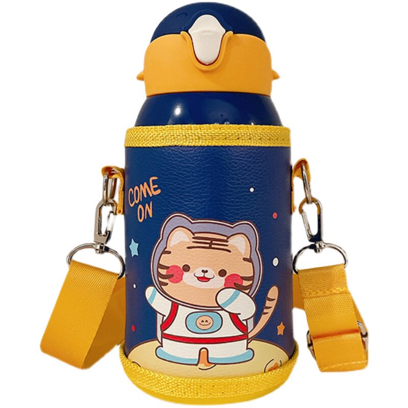 儿童保温杯吸管食品品级男童童女宝宝小学生婴儿保温杯