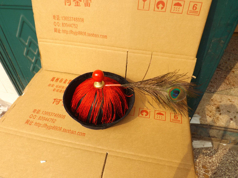 清朝太监王爷鞑子皇帝侍卫大臣帽子民族服装