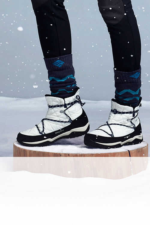 正品现货 哥伦比亚 -32轻便热反射加绒保暖防水防滑女登山雪地靴