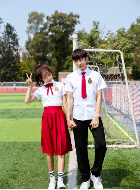 高三毕业季班服套装jk制服长裙夏季高中生初中学生校服