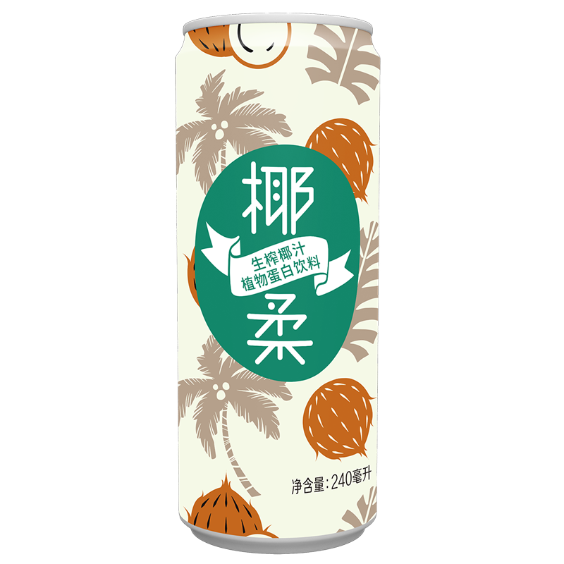王老吉椰柔生榨椰汁240ml12罐