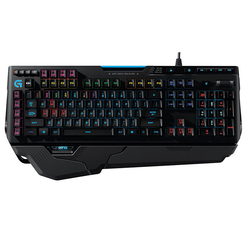 键盘logitech罗技g910游戏电竞rgb背光灵敏度吃鸡键盘