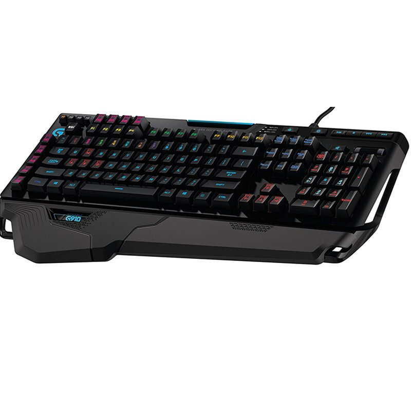 键盘logitech罗技g910游戏电竞rgb背光灵敏度吃鸡键盘