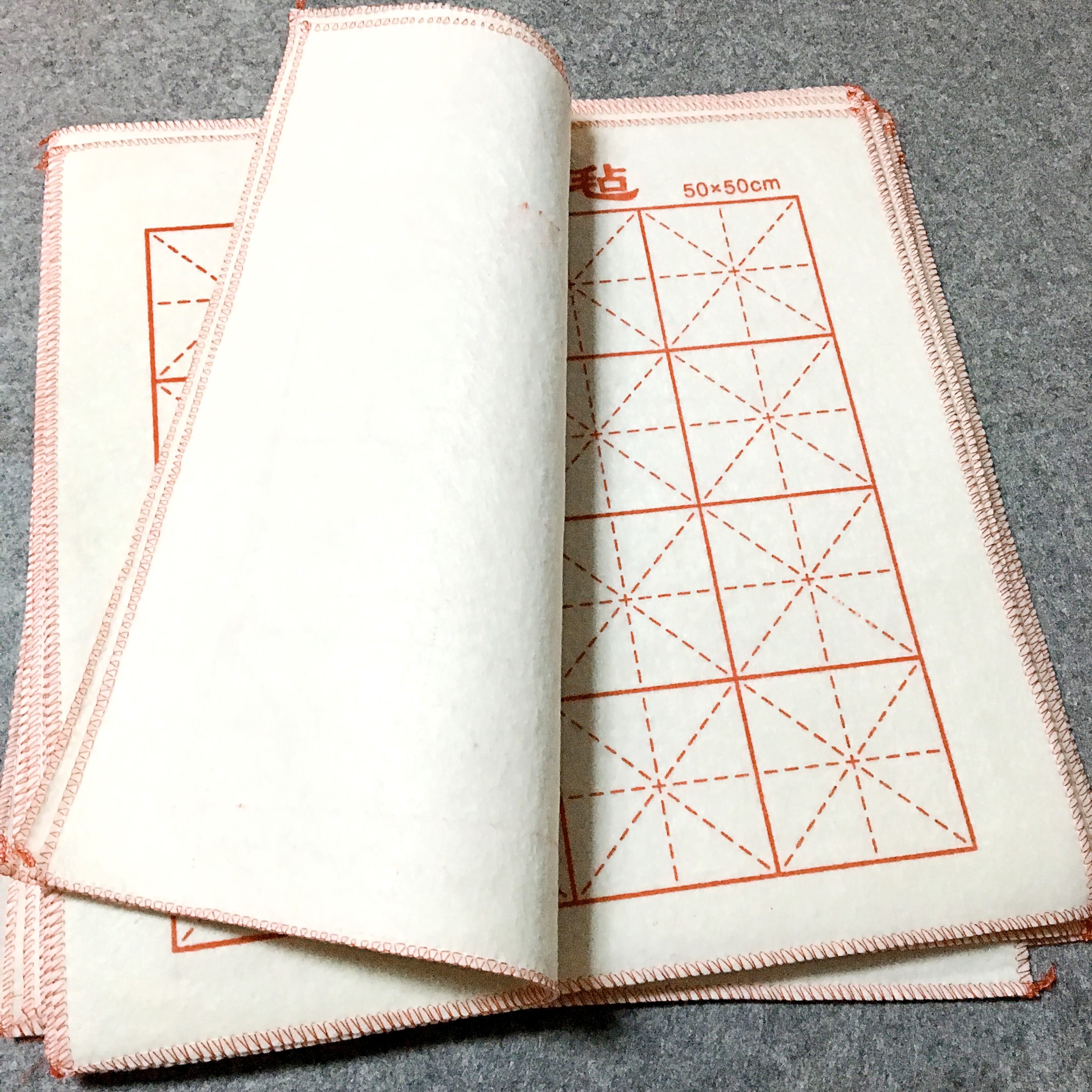 毛毡毡子画毯毡垫书画毛毡垫文房四宝毛笔宣纸国画书画毛毡垫