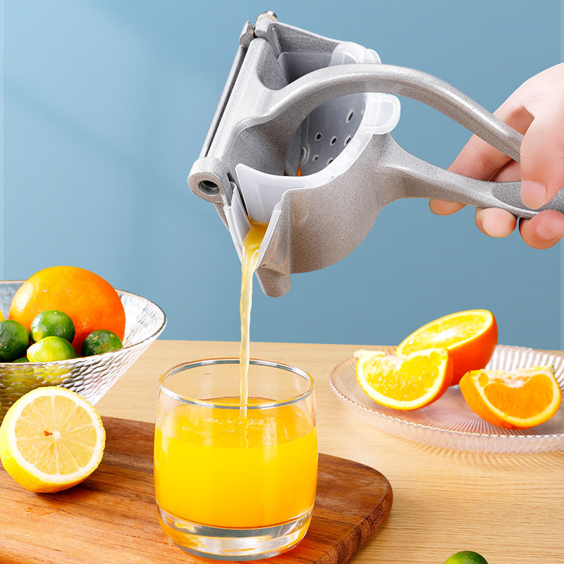 手动榨汁机挤压小型柠檬榨汁家用不锈钢压汁机橙汁手动榨汁器
