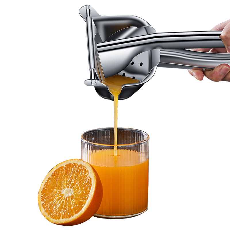 手动榨汁榨汁机橙汁挤压家用果汁不锈钢柠檬橙子手动榨汁器