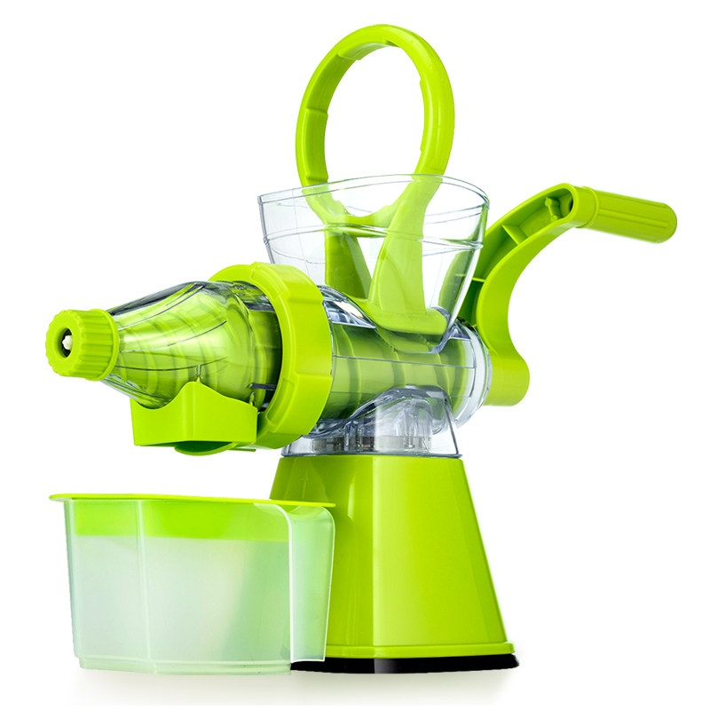 手动榨汁机橙汁榨汁器小型家用迷你学生炸果汁机手摇原汁机扎汁语