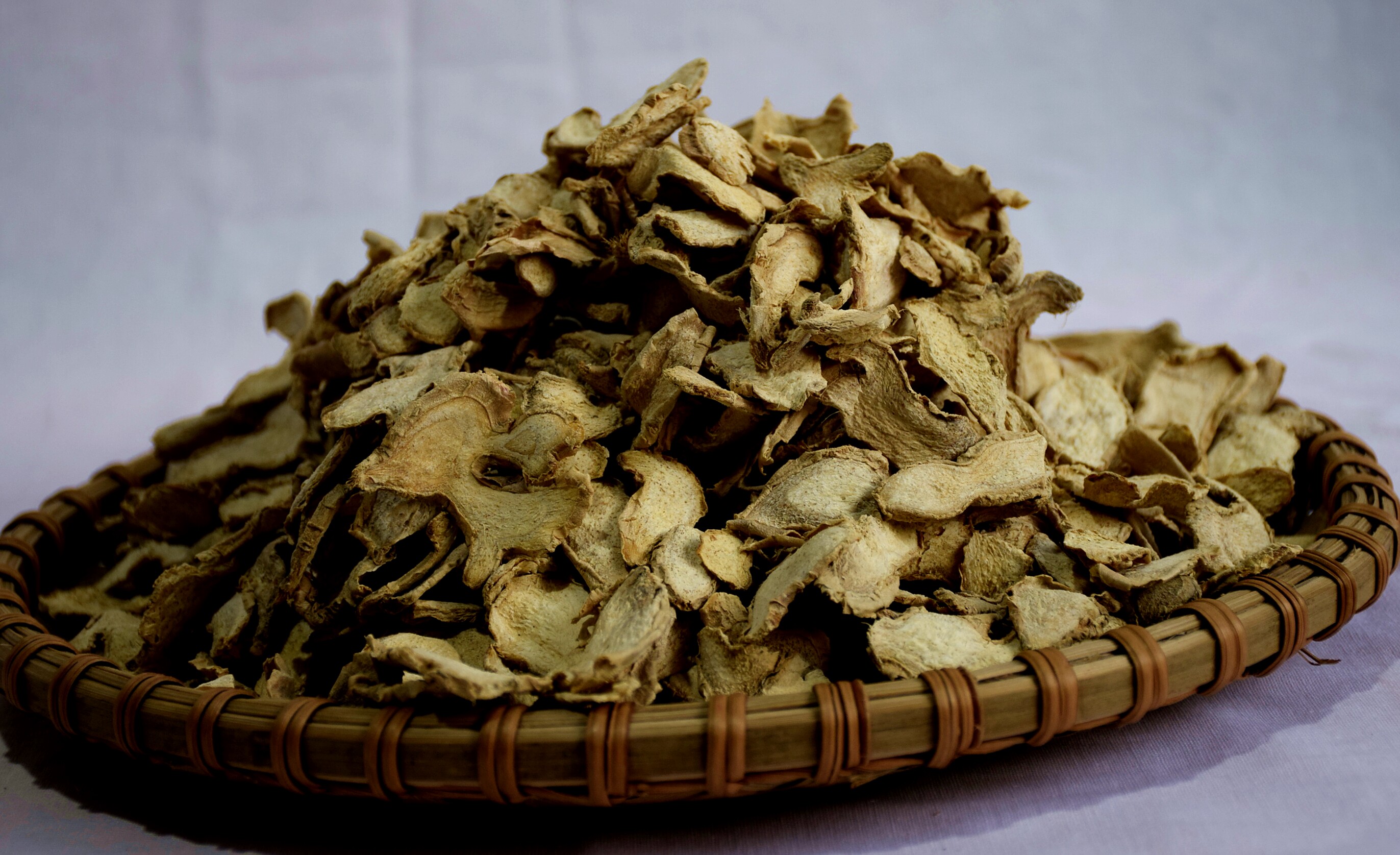 姜片500g克泡水喝食用云南罗平生姜干无小黄花椒