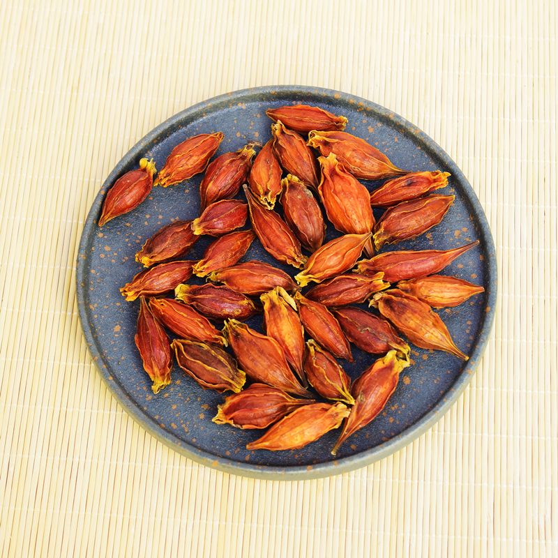 栀子500g果黄栀子山枝子上色食用卤肉香料调料花椒