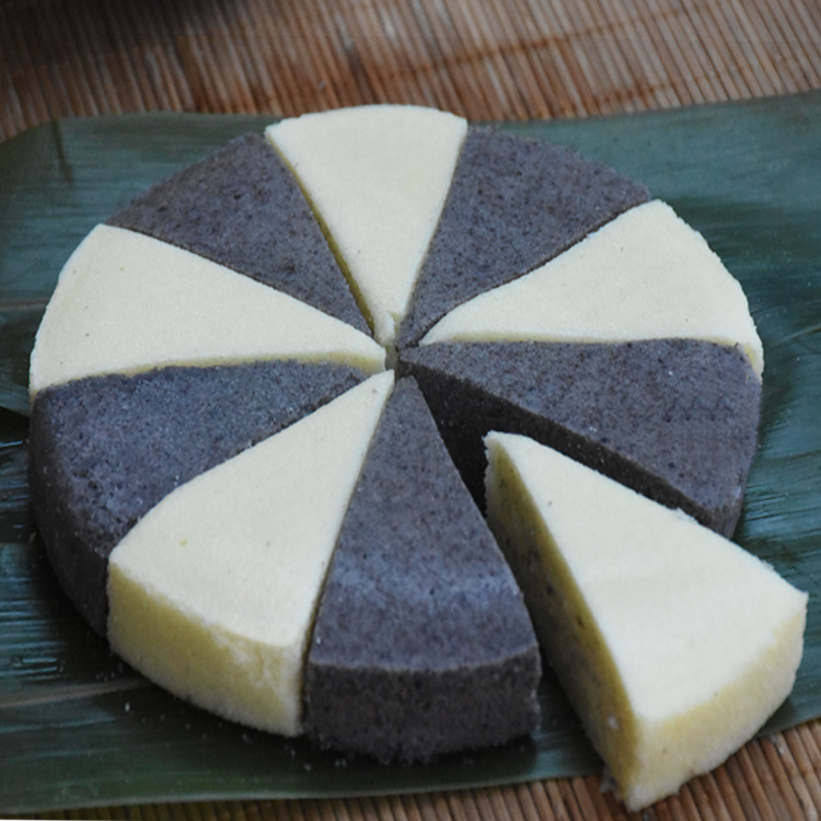 米糕东泉小米营养传统糕点心黑280g黑白步布传统中式糕点