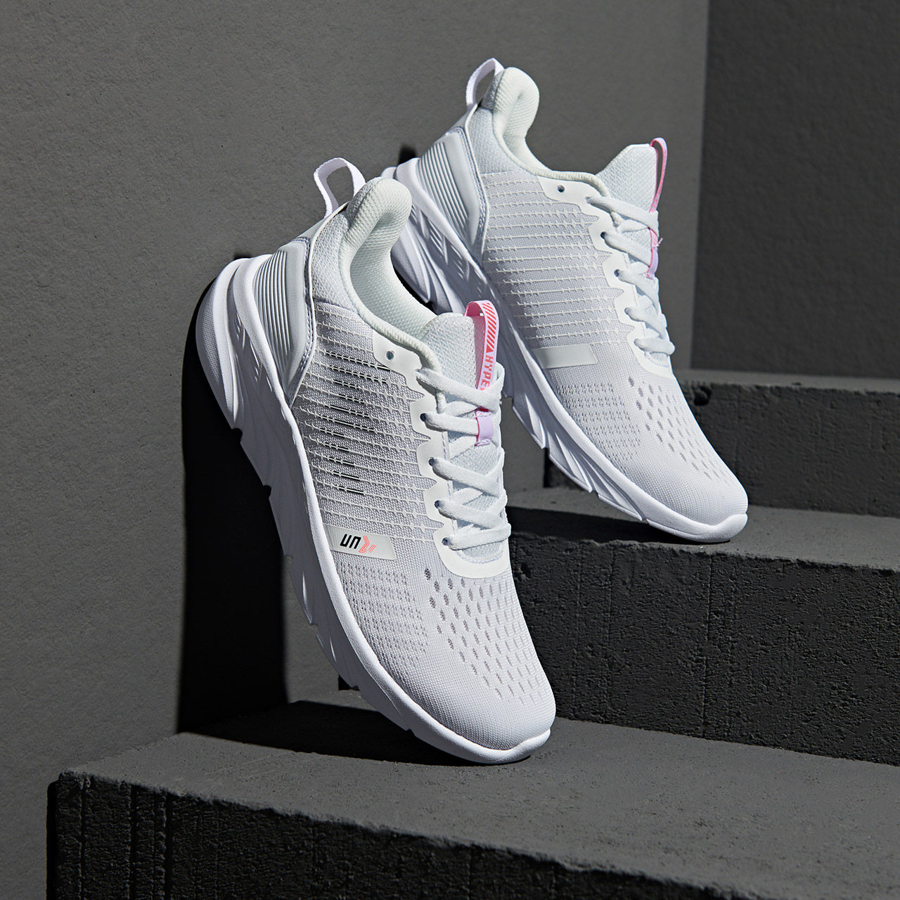 361运动鞋女鞋2020夏季白色透气跑鞋361度轻便休闲鞋网面跑步鞋女