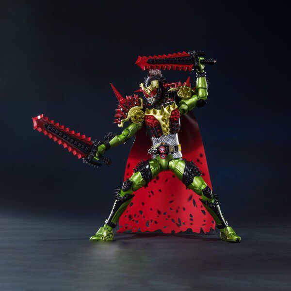 现货万代限定shf假面骑士bravo血红榴莲铠武手办