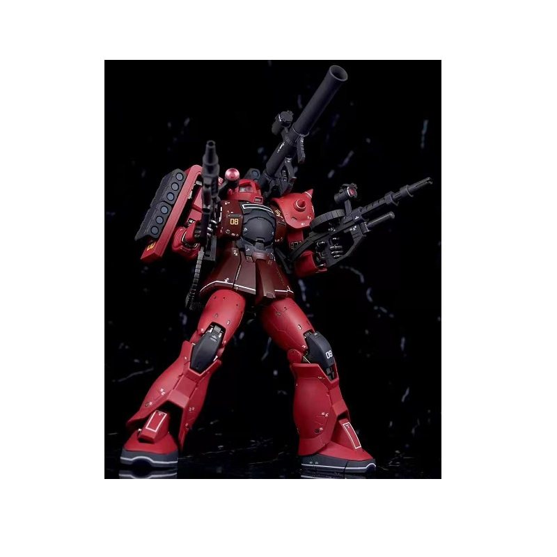 现货 万代 fix gffmc 超合金 红扎古1 渣古1 夏亚zaku 马沙 手办