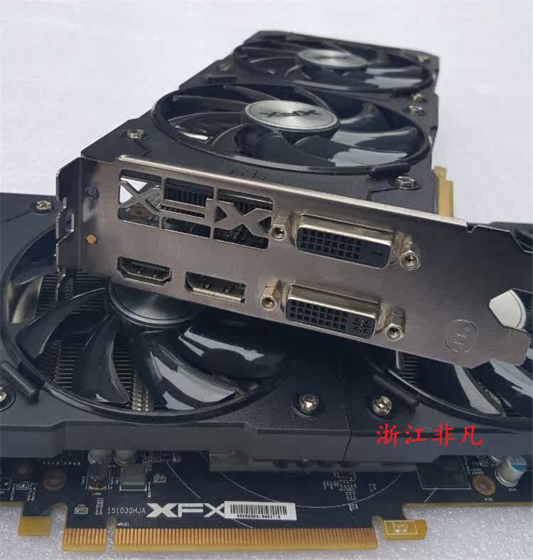 xfx讯景r9 370魔尊4g游戏显卡守望先锋lol推荐