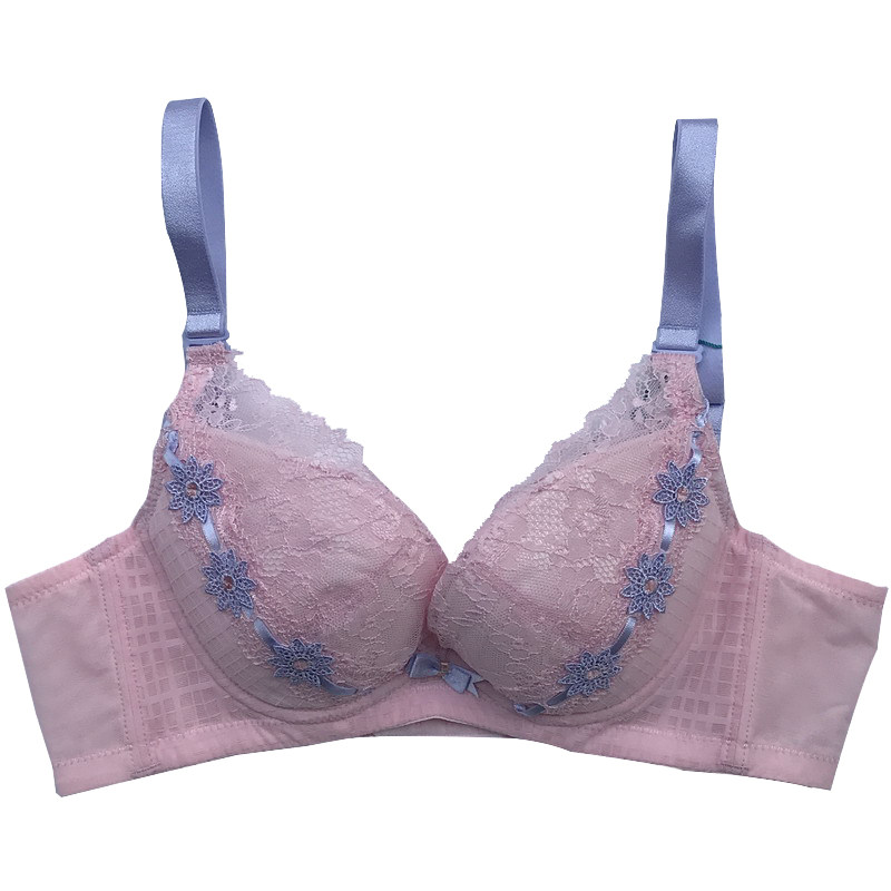 诗婷内衣夏日浅色聚拢fc5520直立薄膜文胸学生文胸