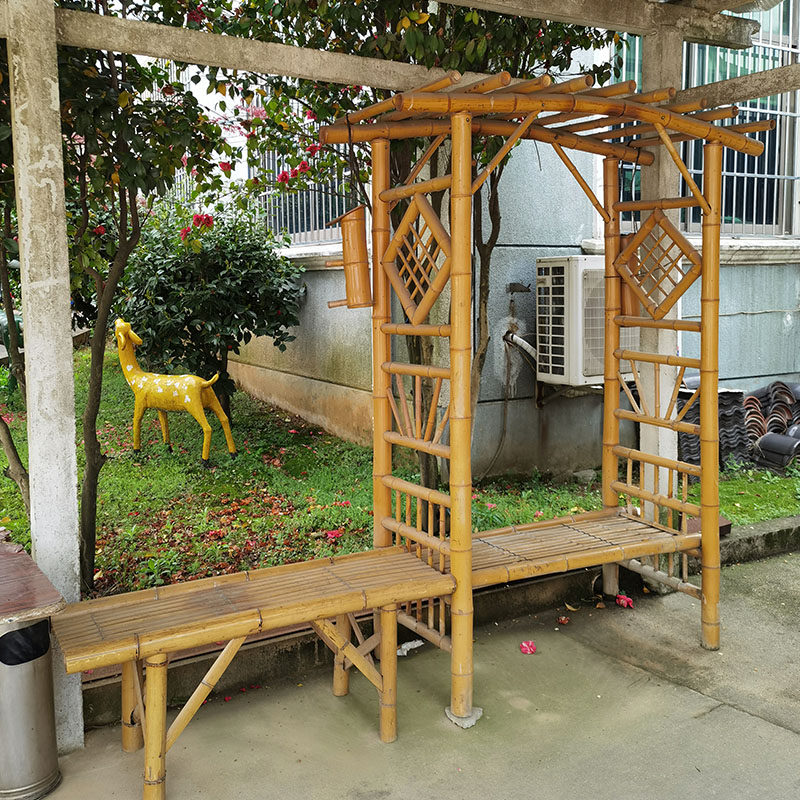 室外拱门爬藤花架防腐庭院装饰花园栅栏围栏花架