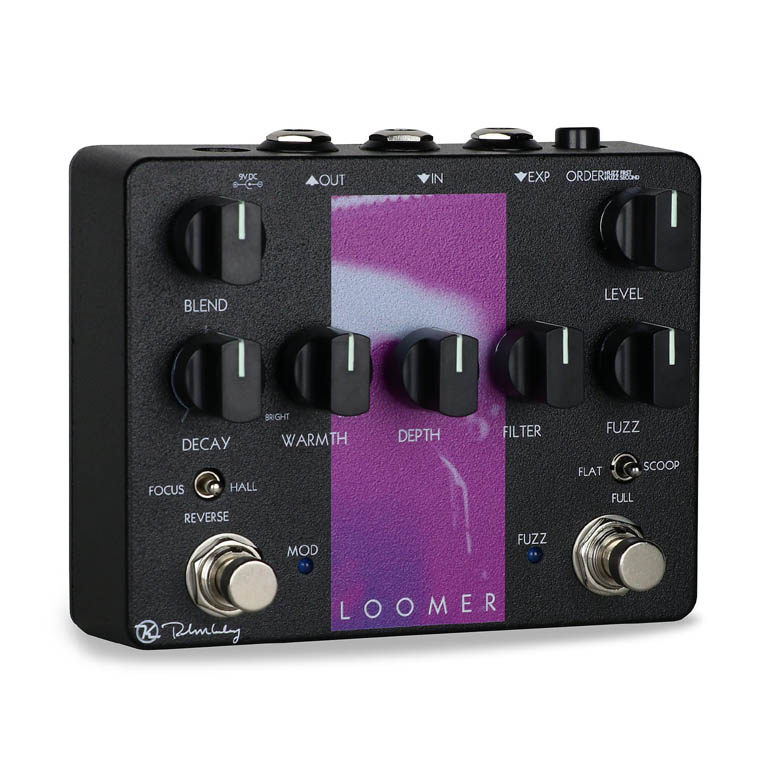 keeleyloomerfuzzreverb法兹混响单块效果单块效果器