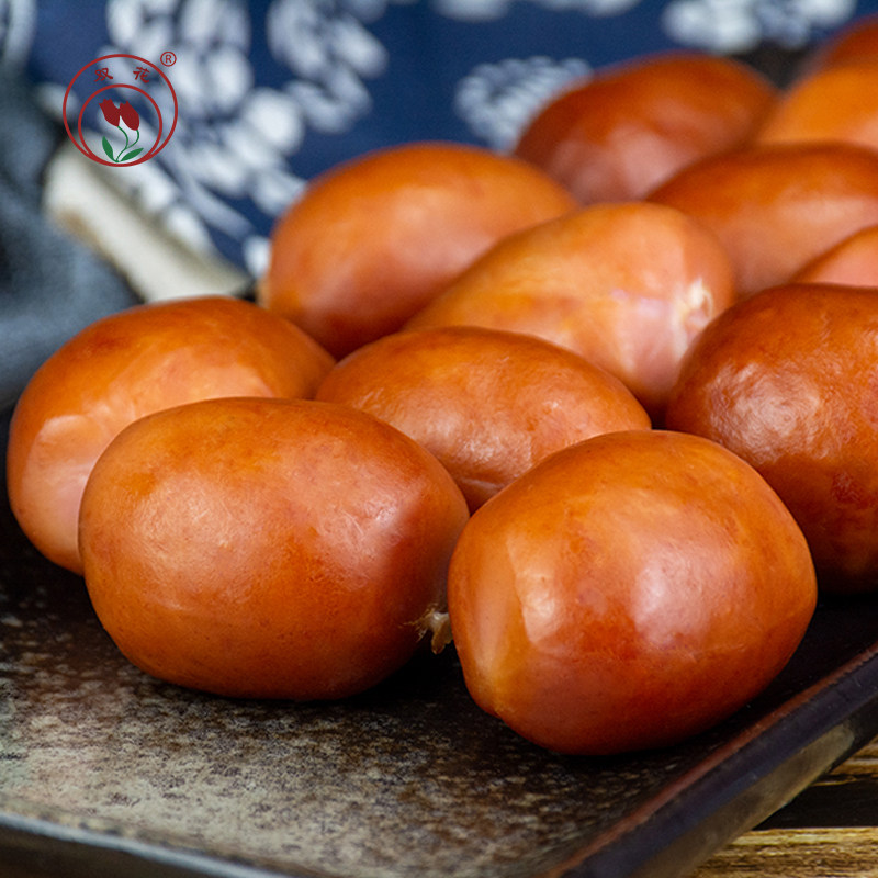 双花小枣开袋包装独立零食香肠肉枣猪肉特产香肠