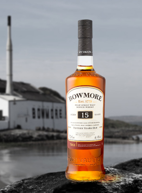 宾三得利波摩15年bowmore威士忌
