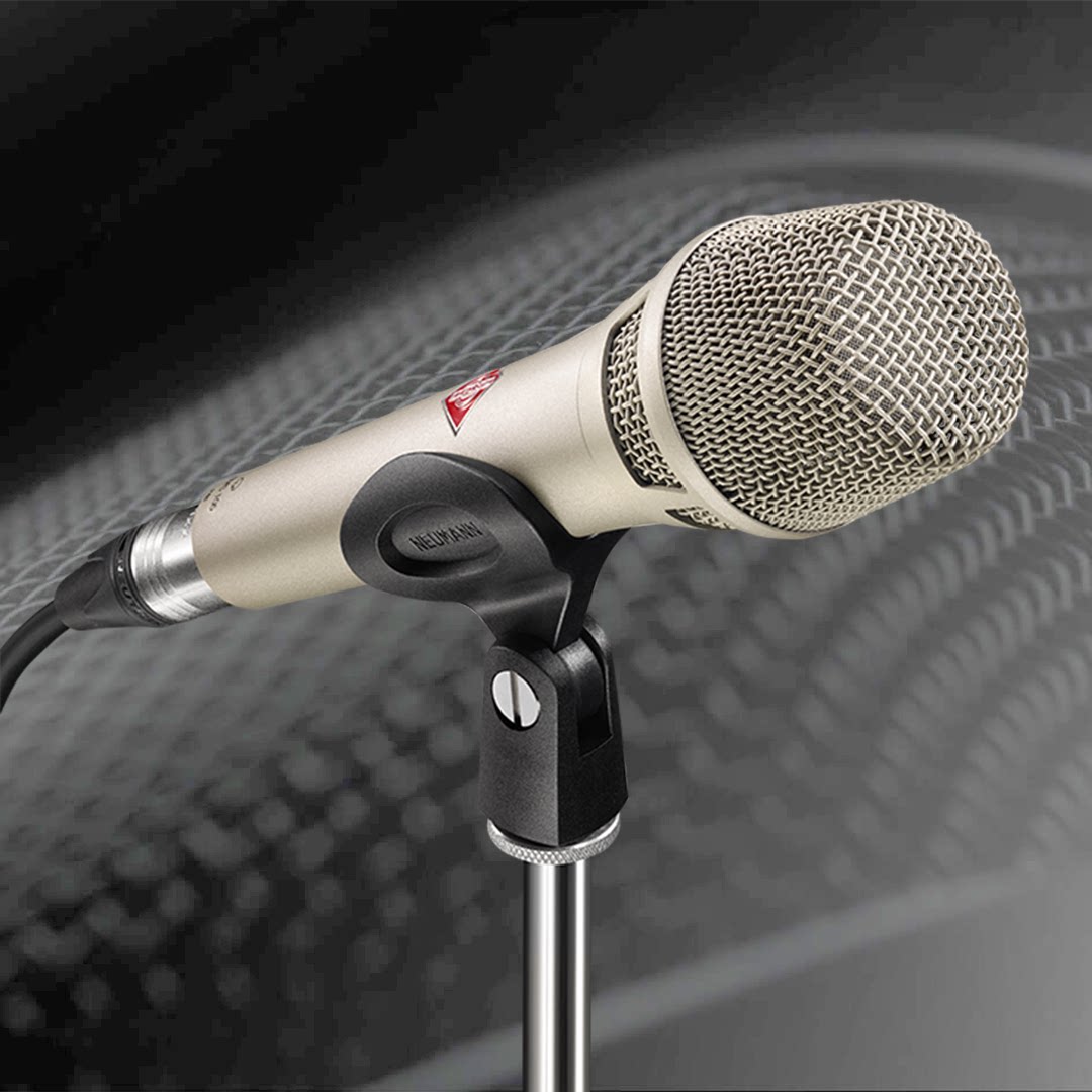 neumannkms105手持电容话筒48v直播歌舞舞台录音麦克风