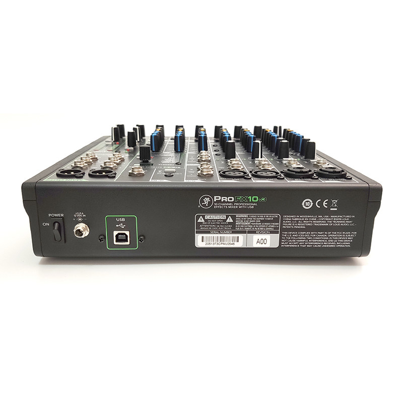 runningman美技美奇调音profx10v3手机直播录音编曲usb调音台