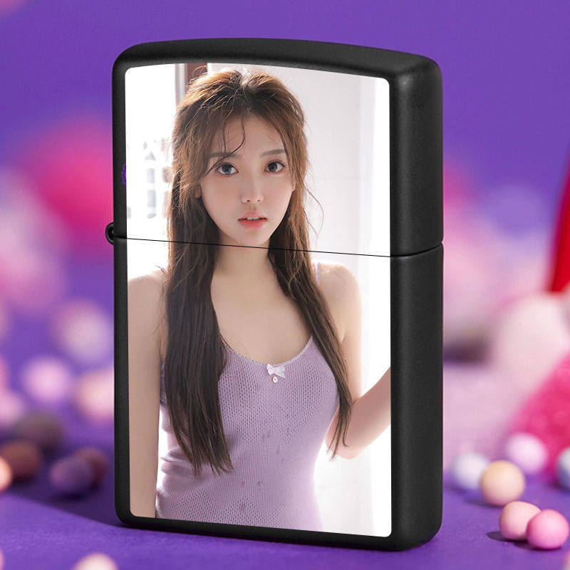 性感美女煤油打火机创意彩绘个性礼物男友恶搞整蛊煤油打火机