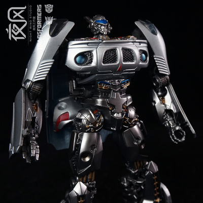 变形金刚 电影ss系列 d级 加强级 ss10爵士重涂 金属战损真实仿真