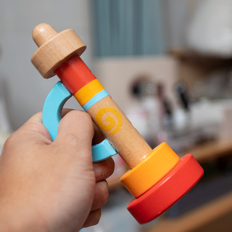 儿童木制玩具木制小喇叭哨子小鸟哨子口哨环保宝宝儿童乐器玩具