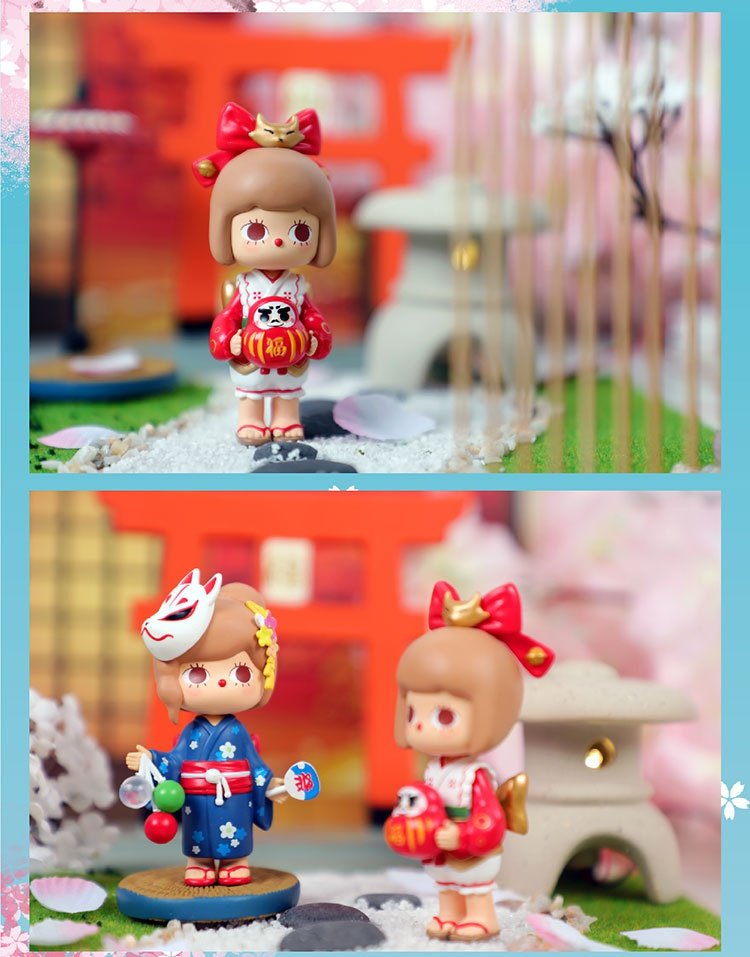 bobbi游园会卡通可爱公仔手办娃娃摆件女生生日潮玩盲盒