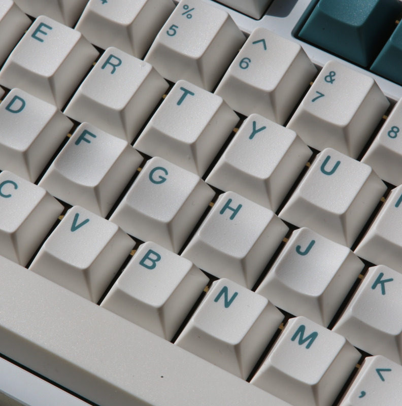 键帽菜菜原厂二色绿白abs材质机械键盘键盘