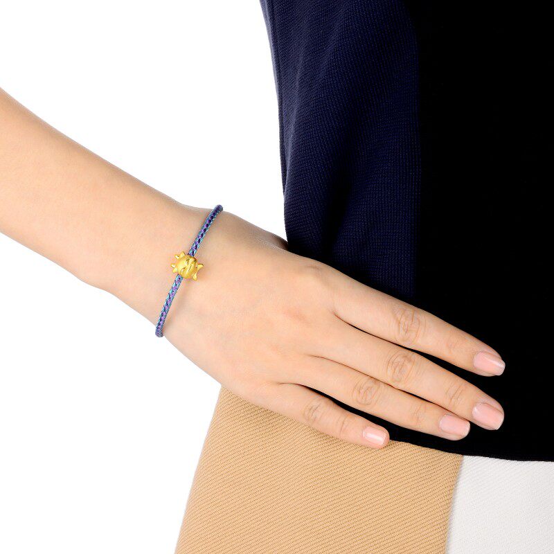 周生生足金charme黄金手链生肖牛转运珠86416c定价