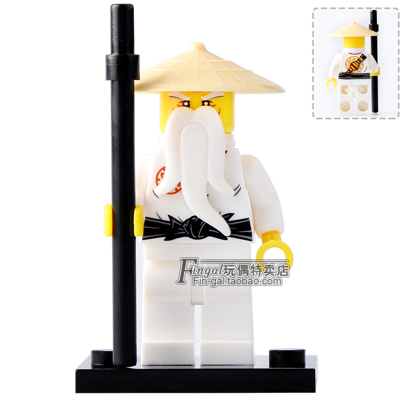 欣宏宏人x0155幻影忍者红蛇武士军团时光之刃塑料积木