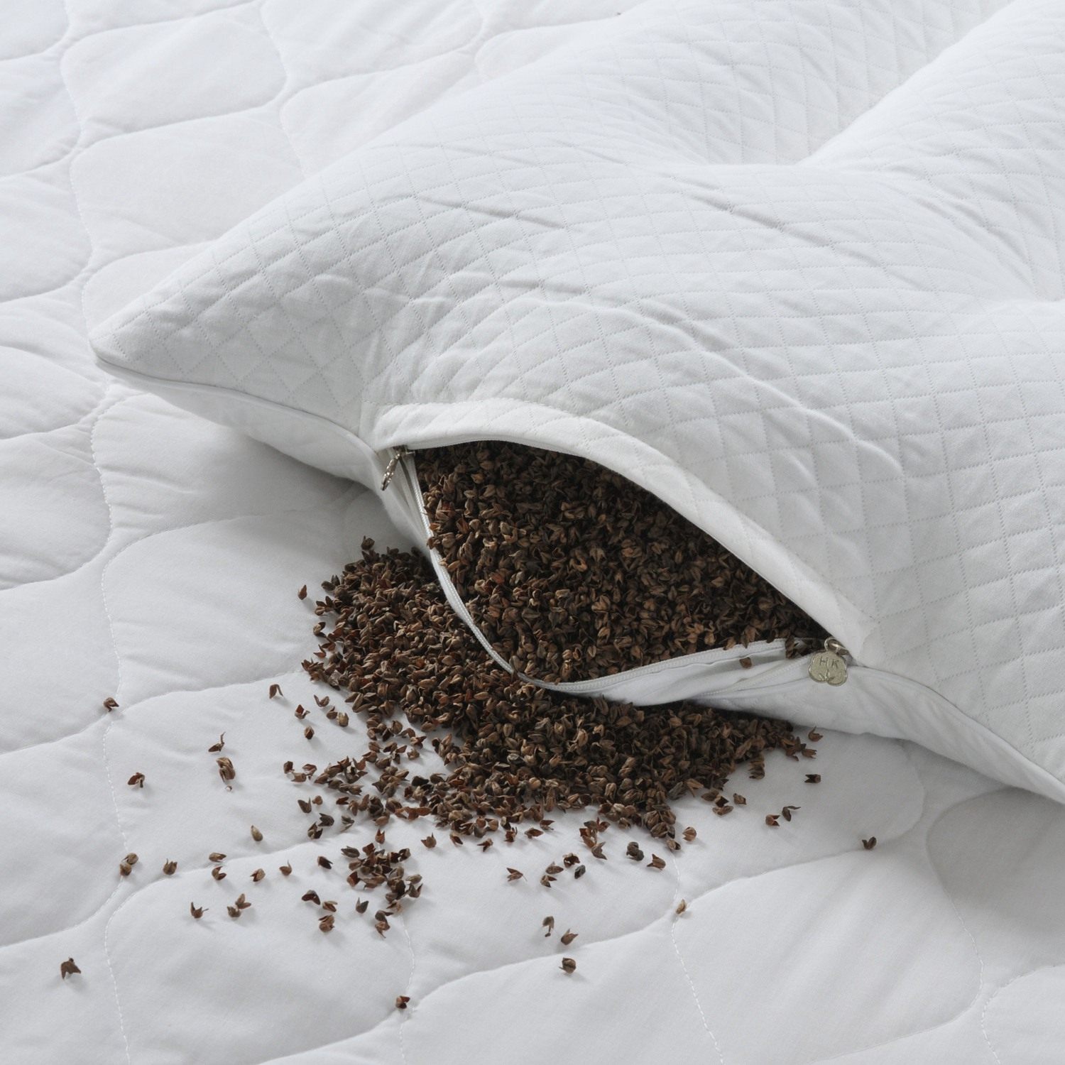 荞麦枕头成人全荞麦壳荞麦皮枕芯学生男女单人颈椎护颈枕送枕套