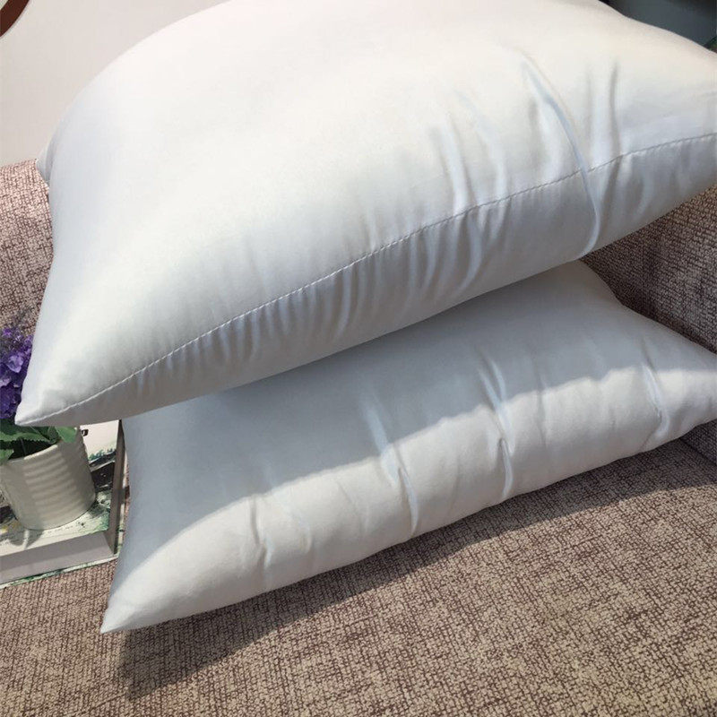枕芯抱枕羽丝丝棉填充涤棉靠垫正方形一个枕头