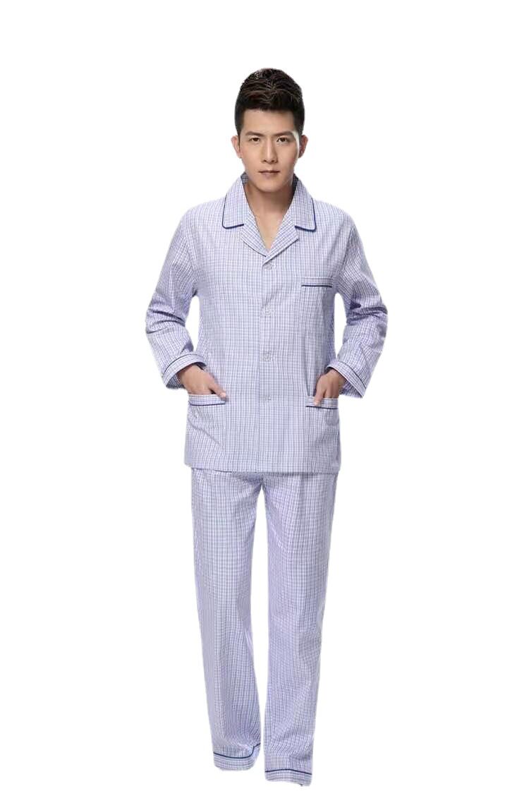 病号纯棉睡衣女男长袖病员套装医院患者病人其它制服