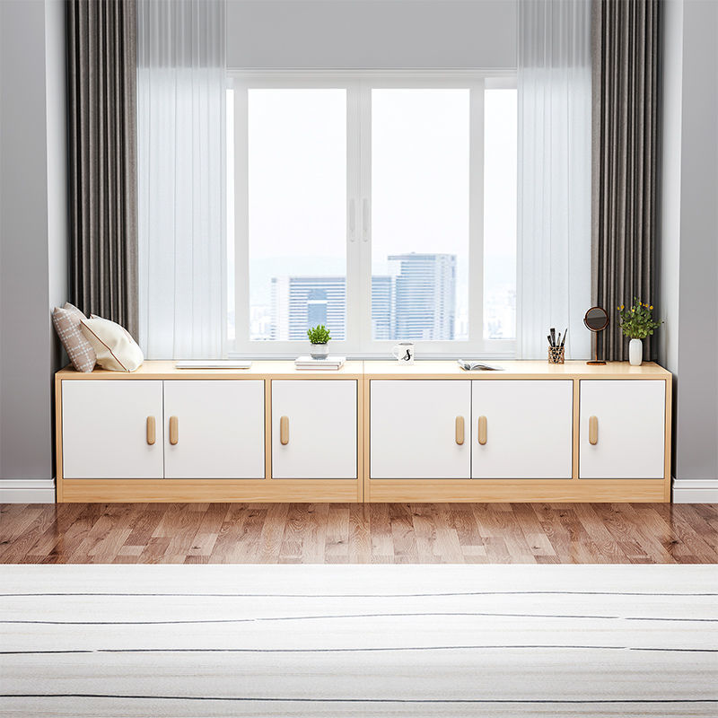 飘窗柜阳台柜窗台柜自由组合矮柜家用落地