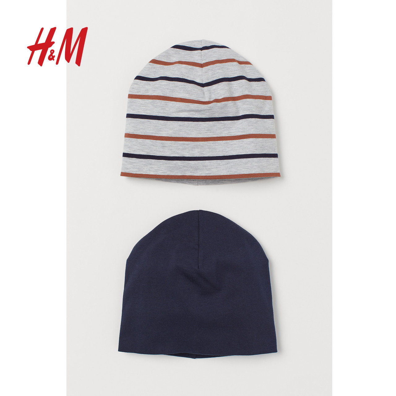 hm童装男童帽子2020春装新款年春春秋2件帽子