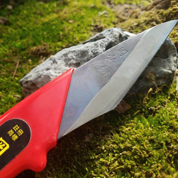 台湾制造原装冈弘嫁接刀芽接刀接木刀台湾冈弘作日本青钢嫁接刀