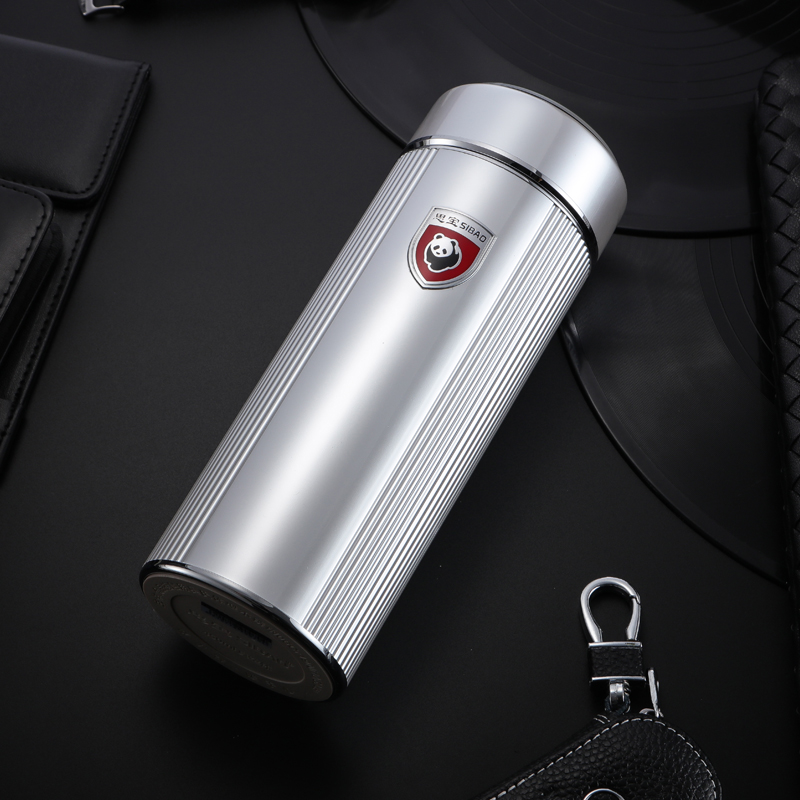 思宝保温杯银天1号不锈钢真空男女女士茶杯杯子保温杯