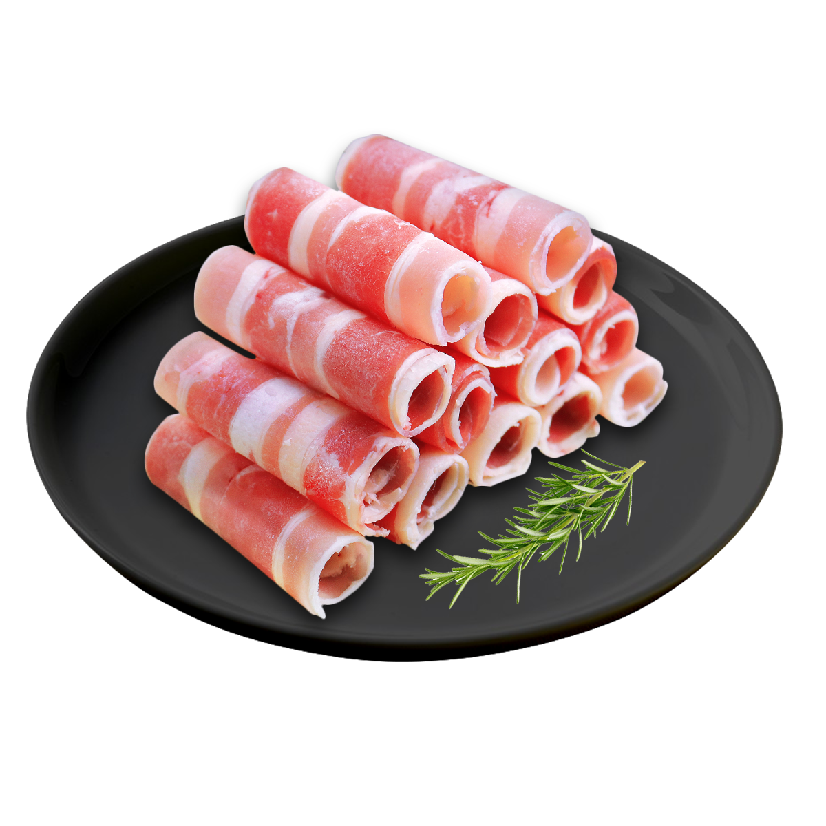 新鲜肥牛卷原切片双层200g家用火锅食材速冻牛肉卷