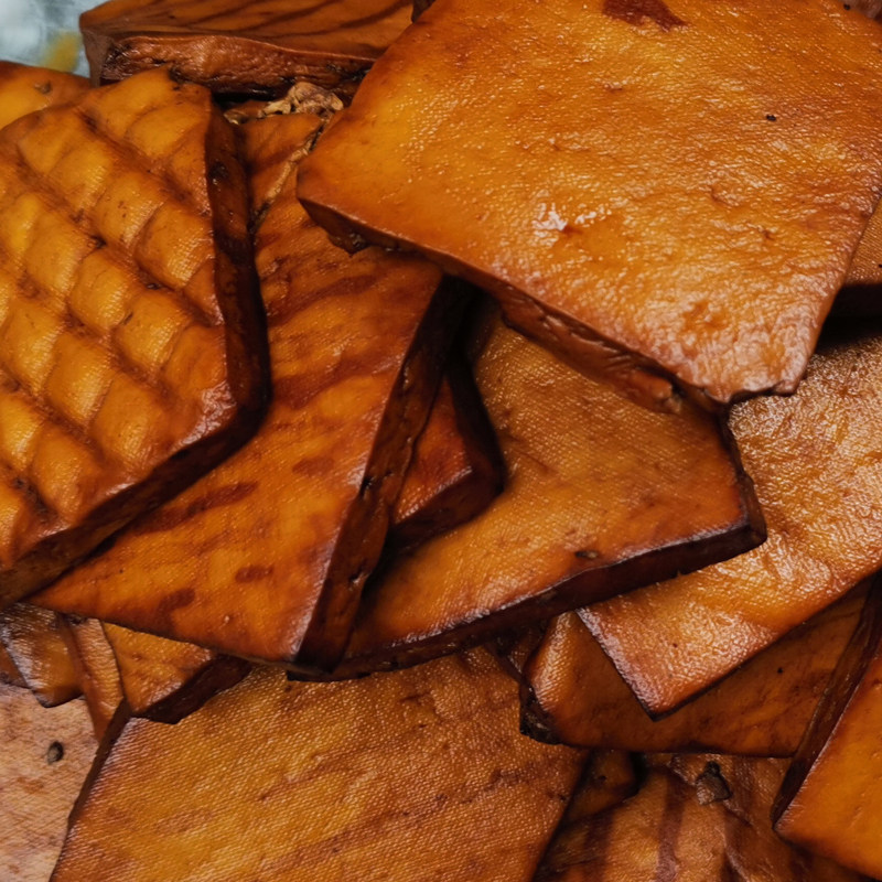 5斤烟熏豆腐干南充南部县手工柴火香干村姑腊豆豆腐干