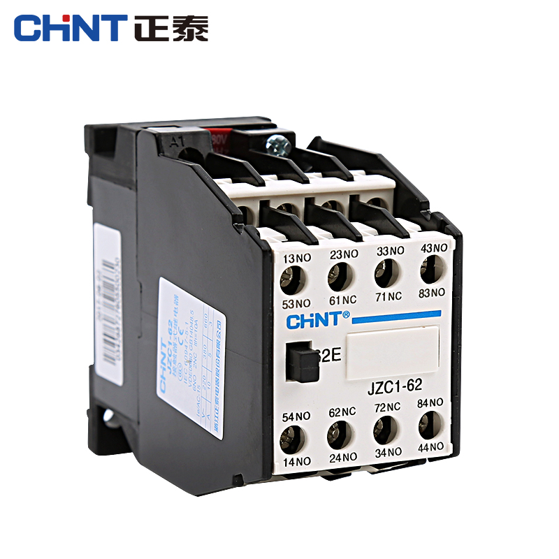 正泰接触式继电器jzc1-62220v380v110v24v交流接触器低压接触器